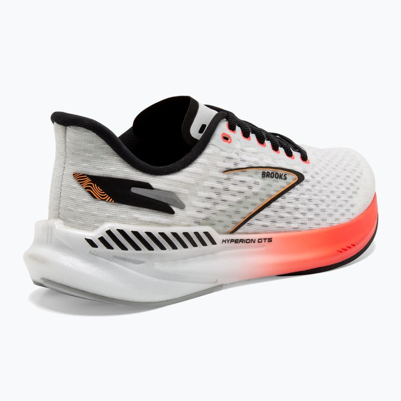 Brooks Hyperion GTS Herren Laufschuhe blau/feurige Koralle/orange 9