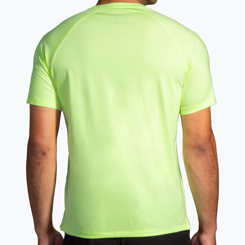 Laufshirt Herren Brooks Atmosphere 2.0 lime/elevate 2