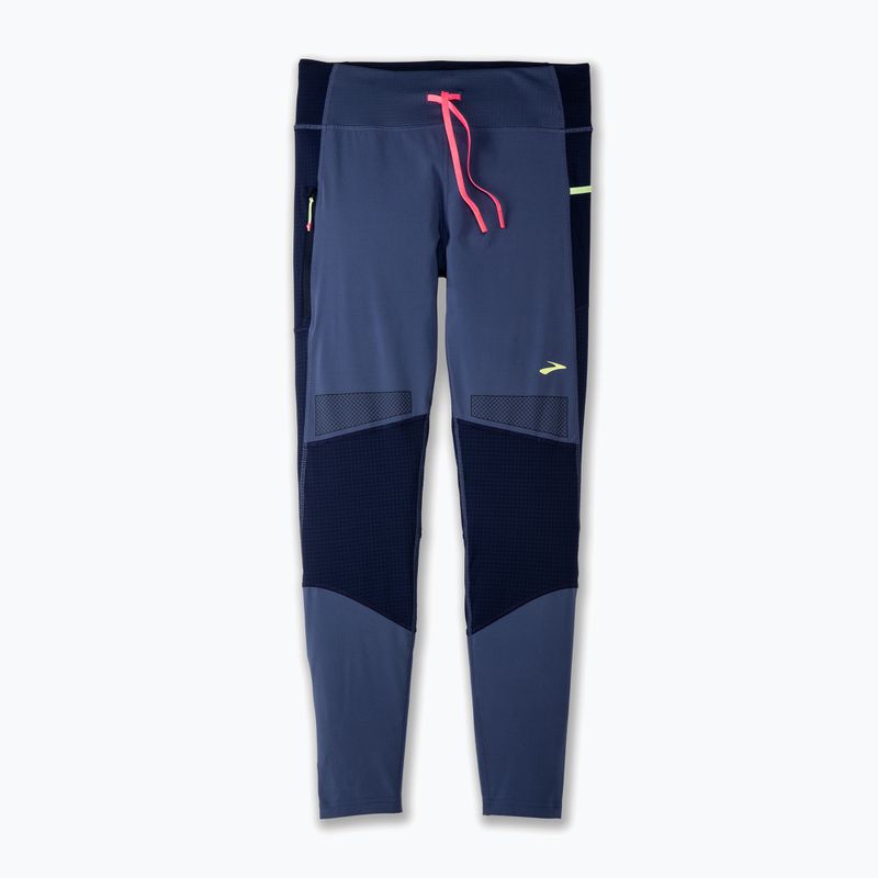 Laufleggings Damen Brooks High Point ocean/navy 8