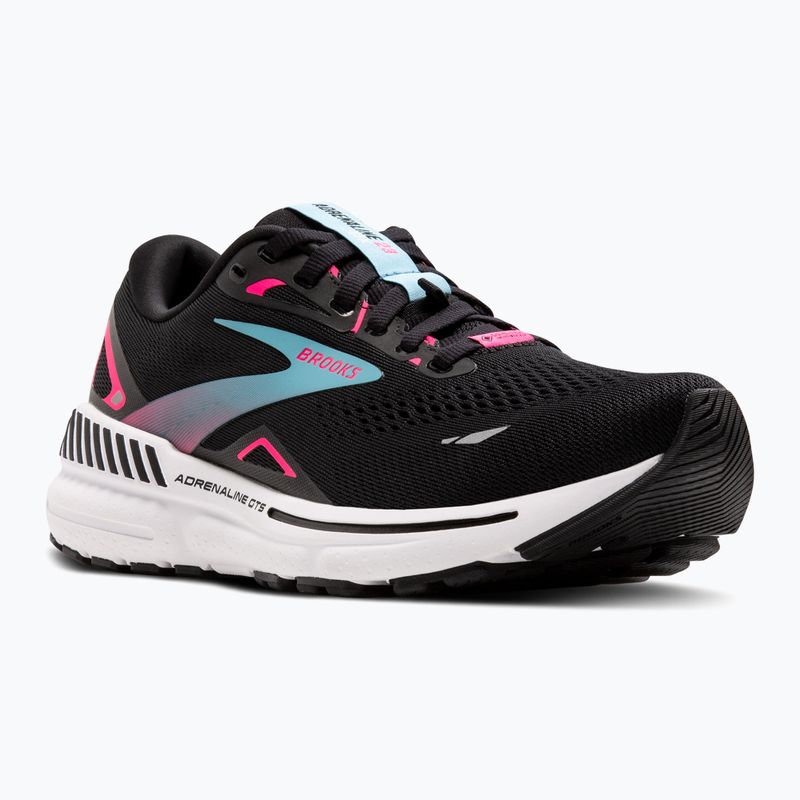 Damen Laufschuhe Brooks Adrenaline GTS 23 GTX schwarz/knockout pink/aqua 8