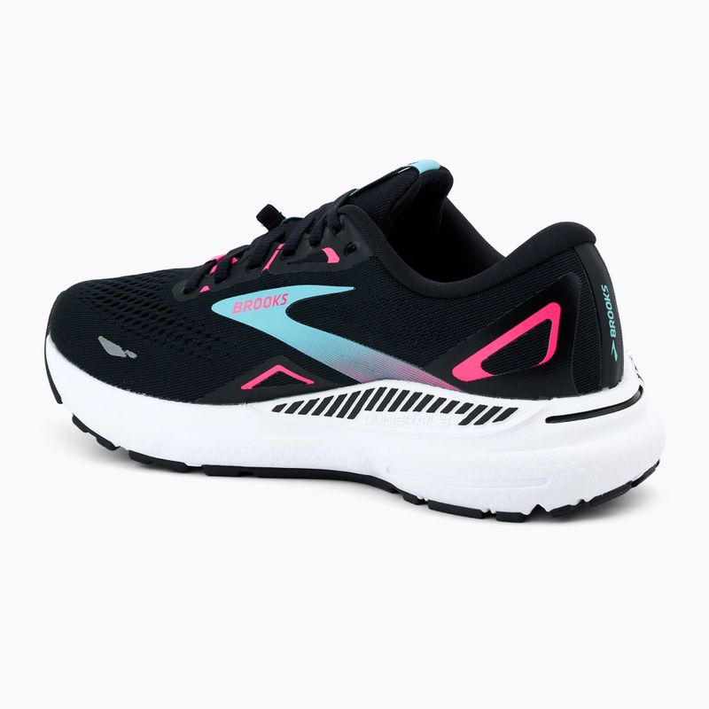 Damen Laufschuhe Brooks Adrenaline GTS 23 GTX schwarz/knockout pink/aqua 3