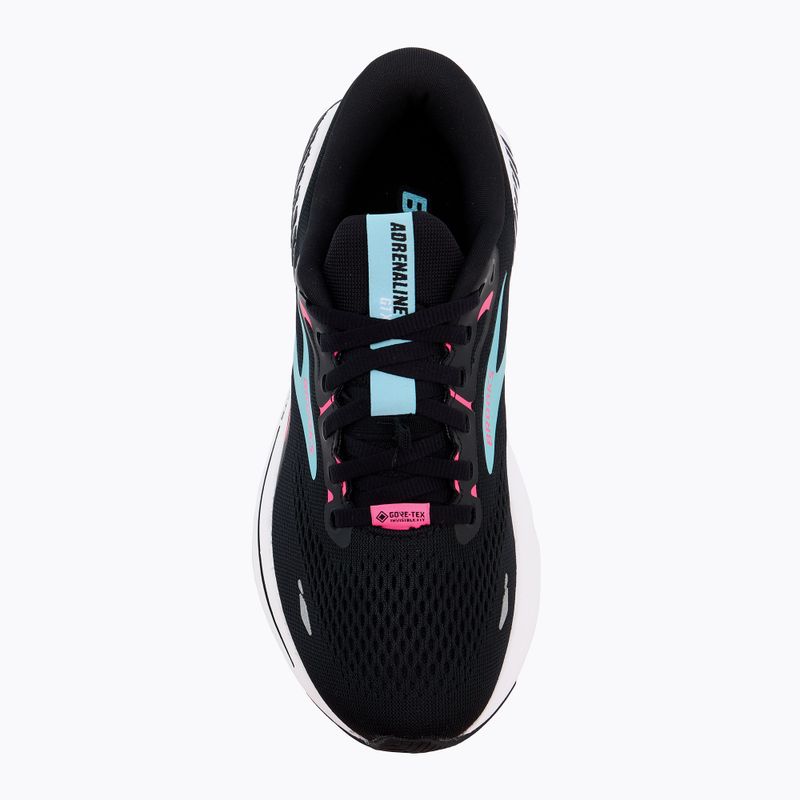 Damen Laufschuhe Brooks Adrenaline GTS 23 GTX schwarz/knockout pink/aqua 5