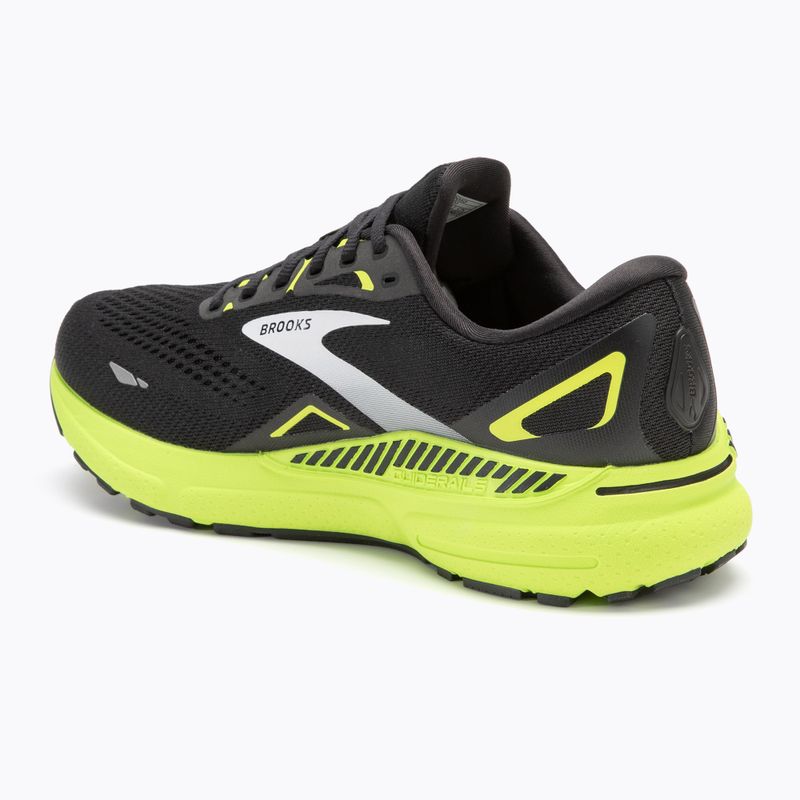 Brooks Adrenaline GTS 23 schwarz/grün/weiß Herren Laufschuhe 3