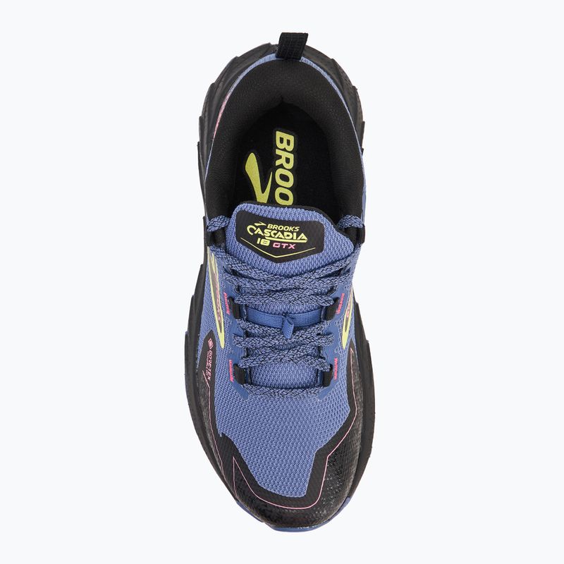 Laufschuhe Damen Brooks Cascadia 18 GTX grey blue/black/pink 5