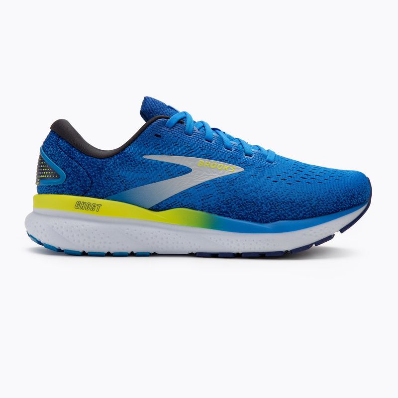 Herren Laufschuhe Brooks Ghost 16 electric blue/navy/lemon 2