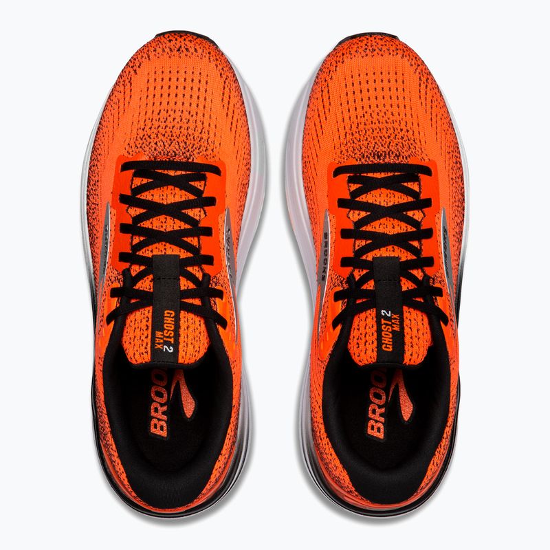 Brooks Ghost Max 2 Herren Laufschuhe orange/orange/schwarz 14