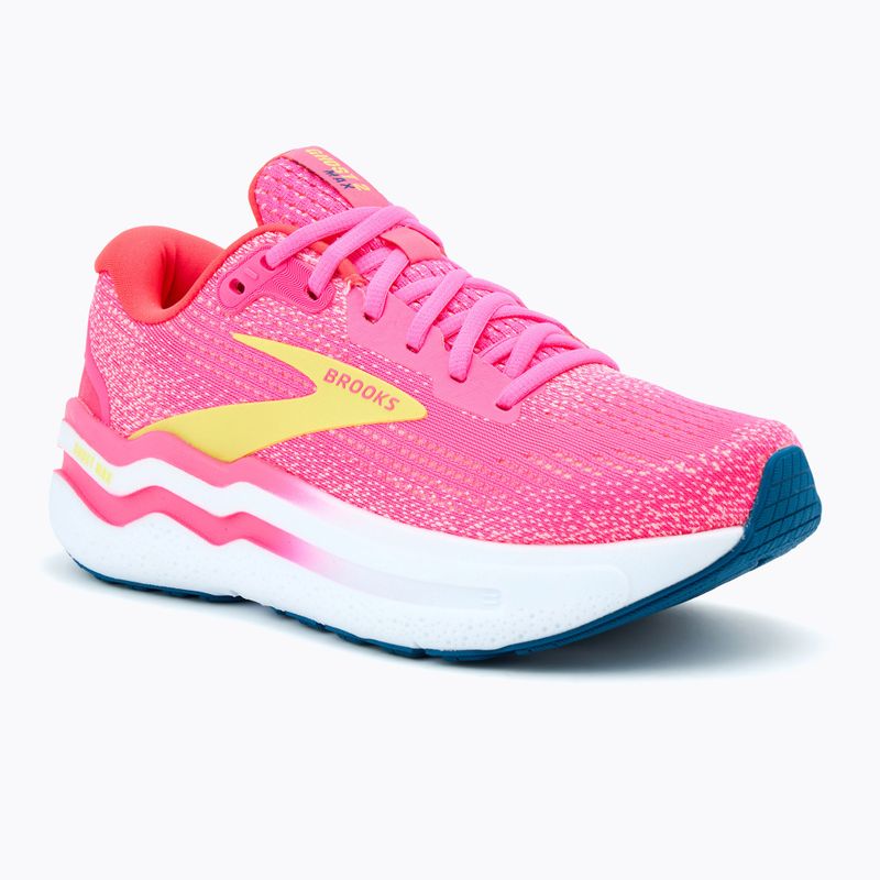 Damen Laufschuhe Brooks Ghost Max 2 rosa/lemonade tonic/pink