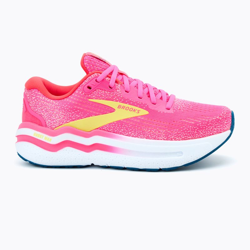 Damen Laufschuhe Brooks Ghost Max 2 rosa/lemonade tonic/pink 2