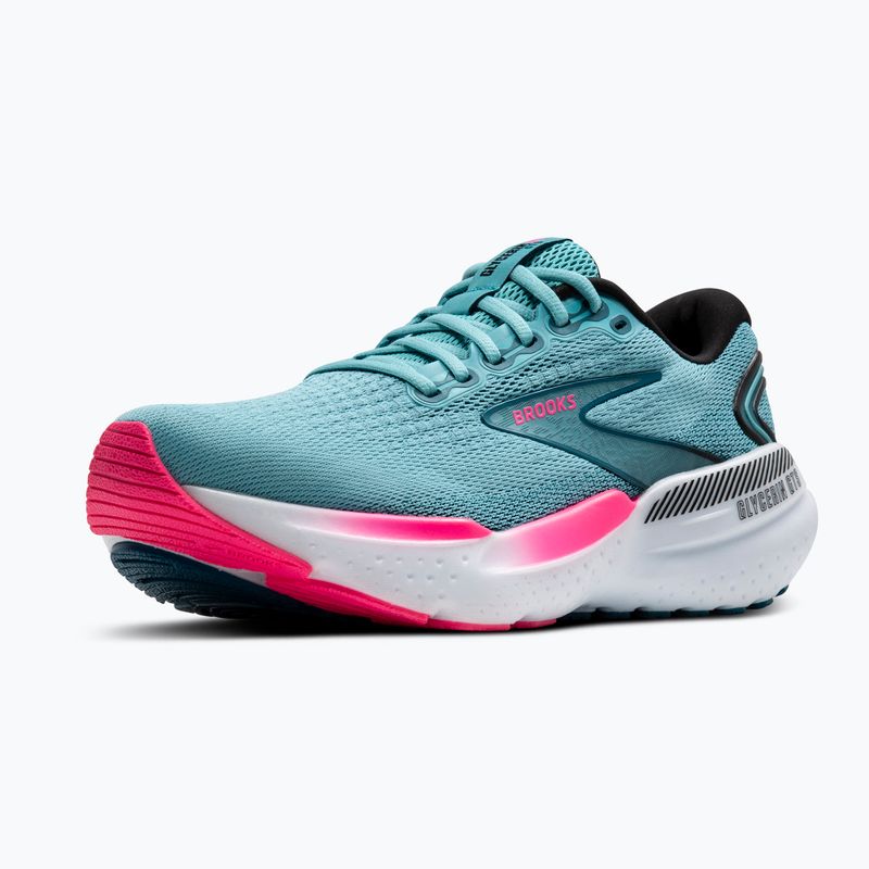 Damen Laufschuhe Brooks Glycerin GTS 21 marokkanisch blau/aqua/pink 11