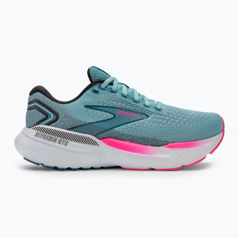 Damen Laufschuhe Brooks Glycerin GTS 21 marokkanisch blau/aqua/pink 2