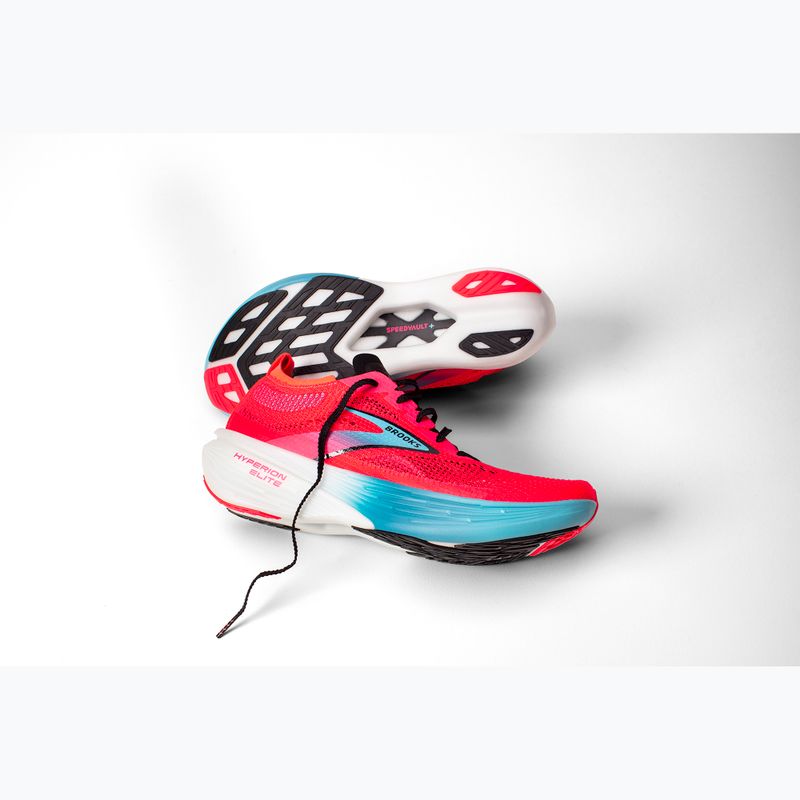 Brooks Hyperion Elite 4 diva rosa/krystal seas/schwarz Laufschuhe 15