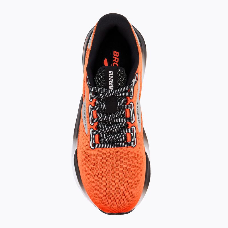 Brooks Glycerin 21 Herren Laufschuhe orange/schwarz/weiß 5