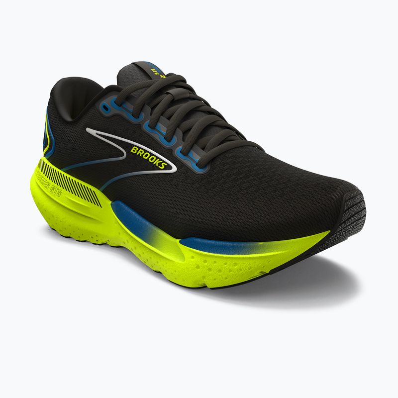 Brooks Glycerin GTS 21 Herren Laufschuhe schwarz/blau/nightlife 15