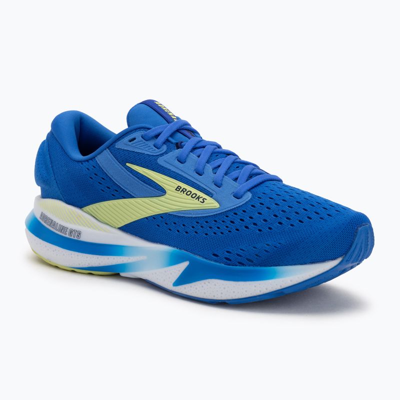 Laufschuhe Herren Brooks Adrenaline GTS 24 wide fit cobalt/neo yellow/peacoat