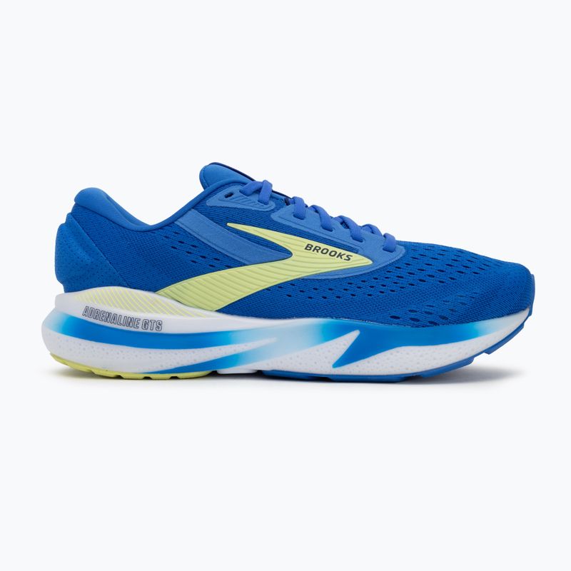 Laufschuhe Herren Brooks Adrenaline GTS 24 wide fit cobalt/neo yellow/peacoat 2