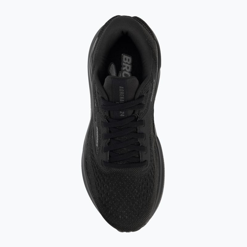 Damen-Laufschuhe Brooks Adrenaline GTS 24 black/black/ebony 5