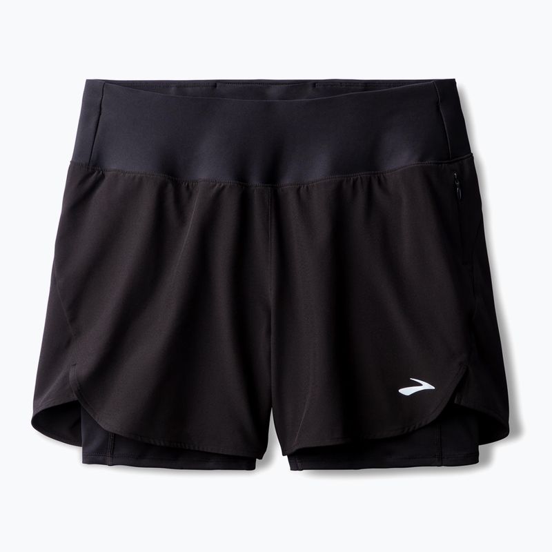 Laufshorts Damen Brooks Chaser 5" 2IN1 2.0 black 4