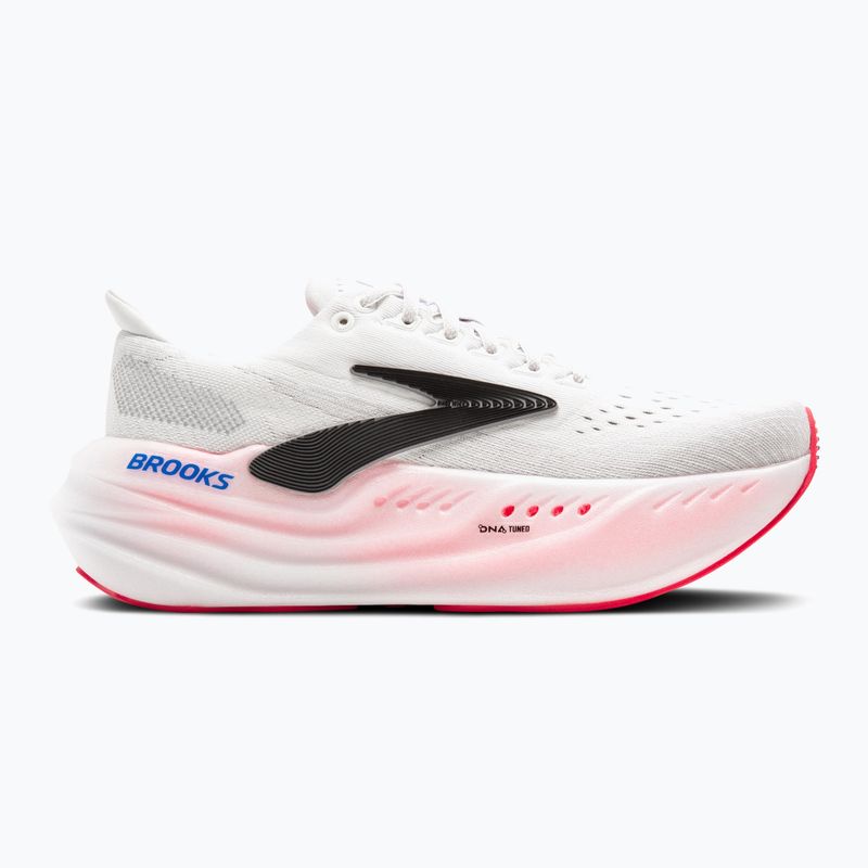 Laufschuhe Damen Brooks Glycerin Max white/black/diva pink 9