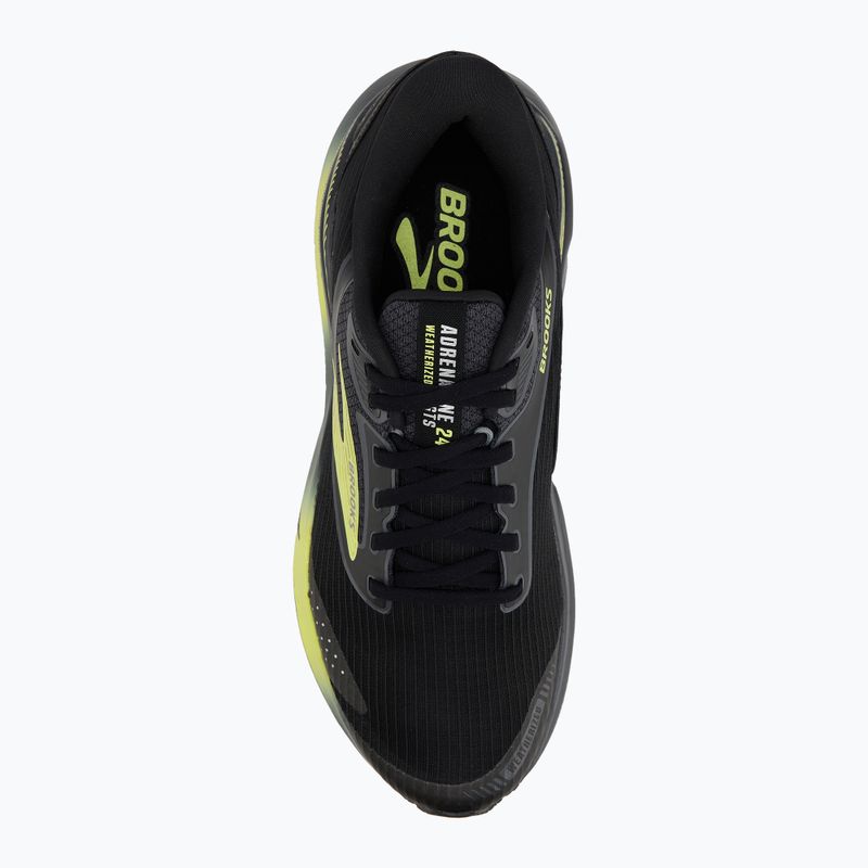 Laufschuhe Herren Brooks Adrenaline GTS 24 Weatherized black/ebony/new yellow 5
