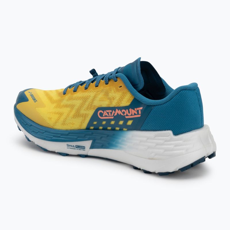 Laufschuhe Herren Brooks Catamount 4 quince/ celestial/neo ember 3