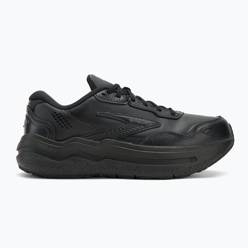 Herrenschuhe Brooks Ghost Max Leather black/black 2