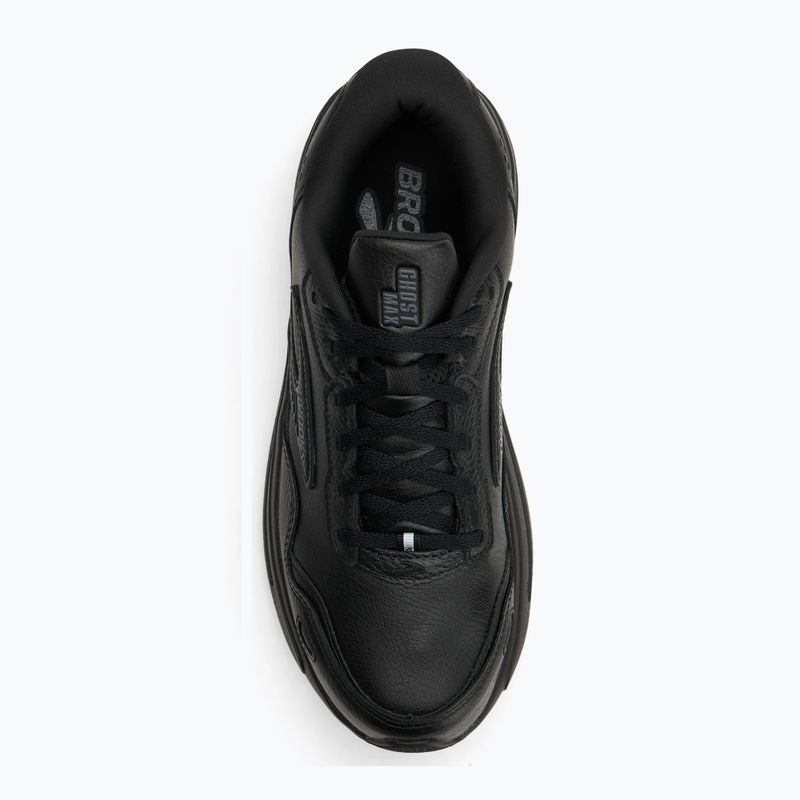 Herrenschuhe Brooks Ghost Max Leather black/black 5