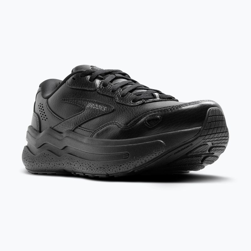 Herrenschuhe Brooks Ghost Max Leather black/black 10