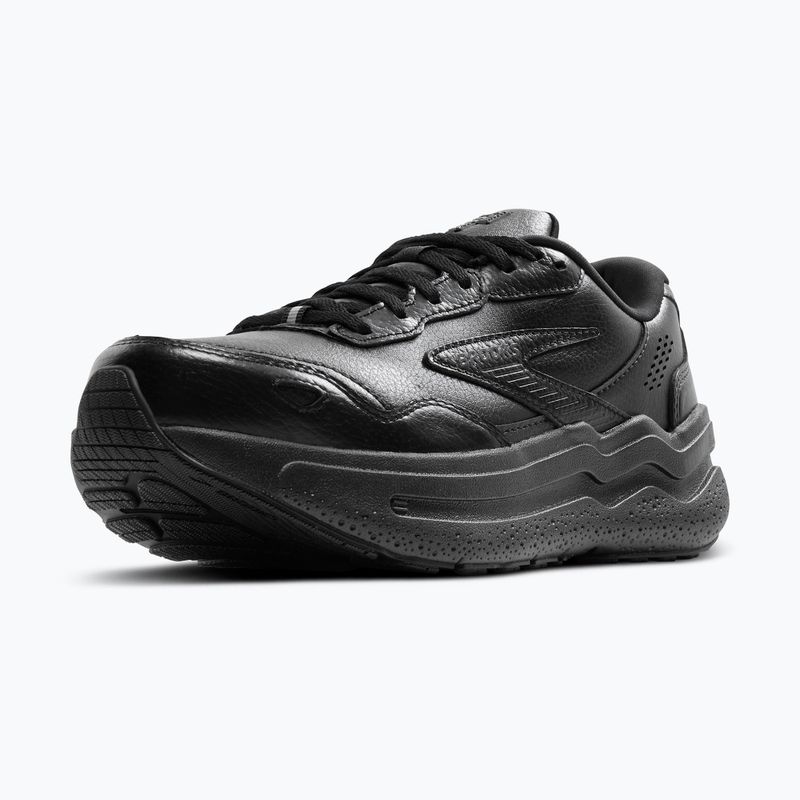 Herrenschuhe Brooks Ghost Max Leather black/black 11