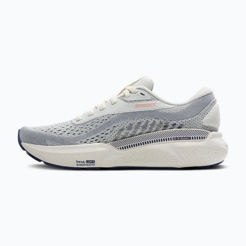 Laufschuhe Damen Brooks Adrenaline GTS 24 grey/blue ribbon/peach 10