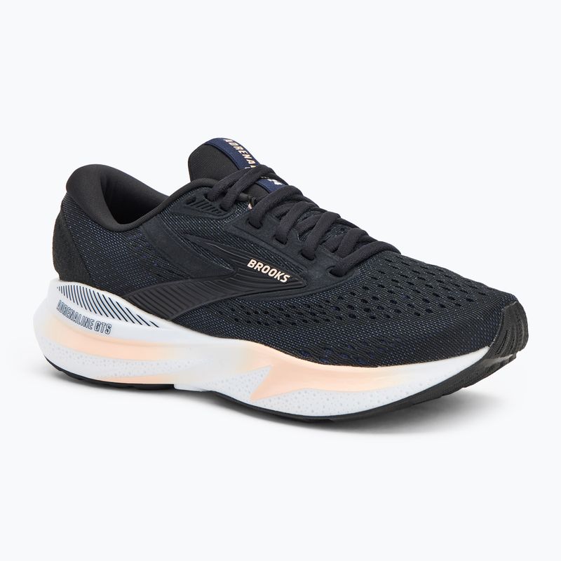 Laufschuhe Damen Brooks Adrenaline GTS 24 black/peach/peacoat