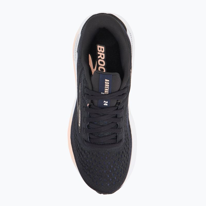 Laufschuhe Damen Brooks Adrenaline GTS 24 black/peach/peacoat 5