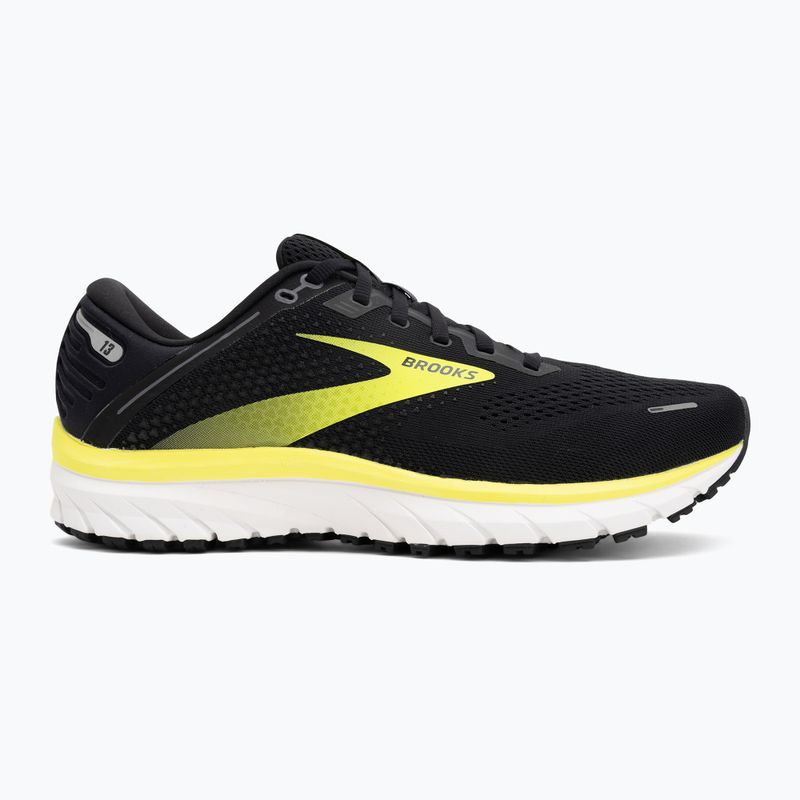 Herren-Laufschuhe Brooks Defyance 13 black/yellow/white 2