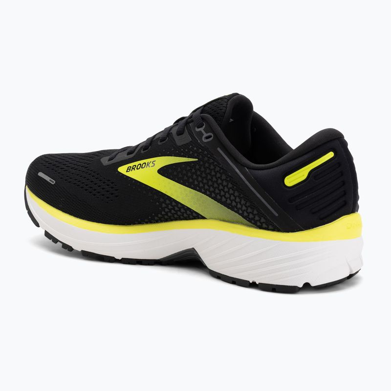 Herren-Laufschuhe Brooks Defyance 13 black/yellow/white 3