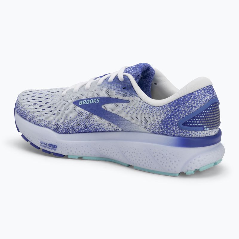 Laufschuhe Damen Brooks Ghost 16 white/amPaaro blue/limpet shell 3