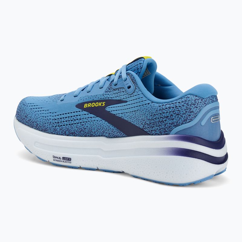 Laufschuhe Herren Brooks Ghost Max 2 bonnie blue/blue ribbon/yellow 3