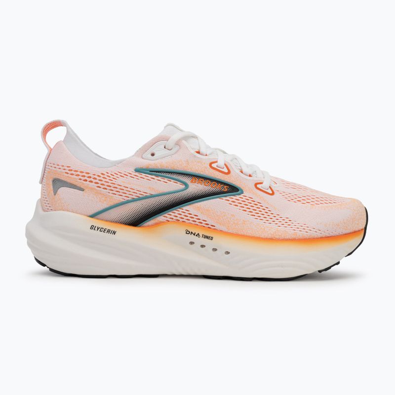 Laufschuhe Herren Brooks Glycerin 22 white/orange/green blue slate 2