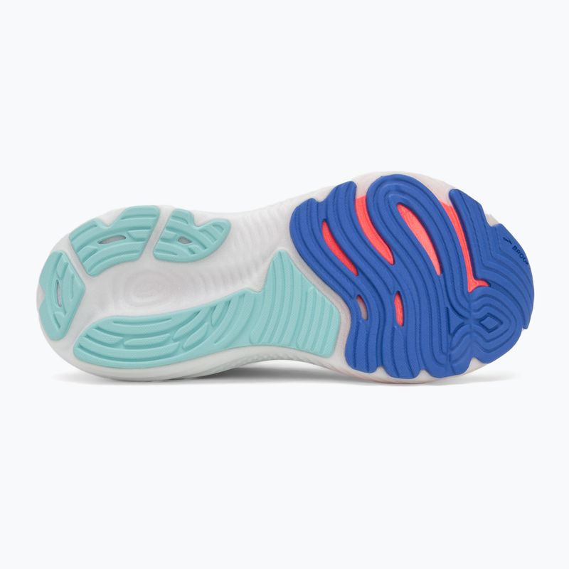 Laufschuhe Damen Brooks Glycerin GTS 22 white/limpet shell/amPaaro blue 4