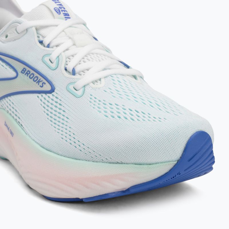 Laufschuhe Damen Brooks Glycerin GTS 22 white/limpet shell/amPaaro blue 7
