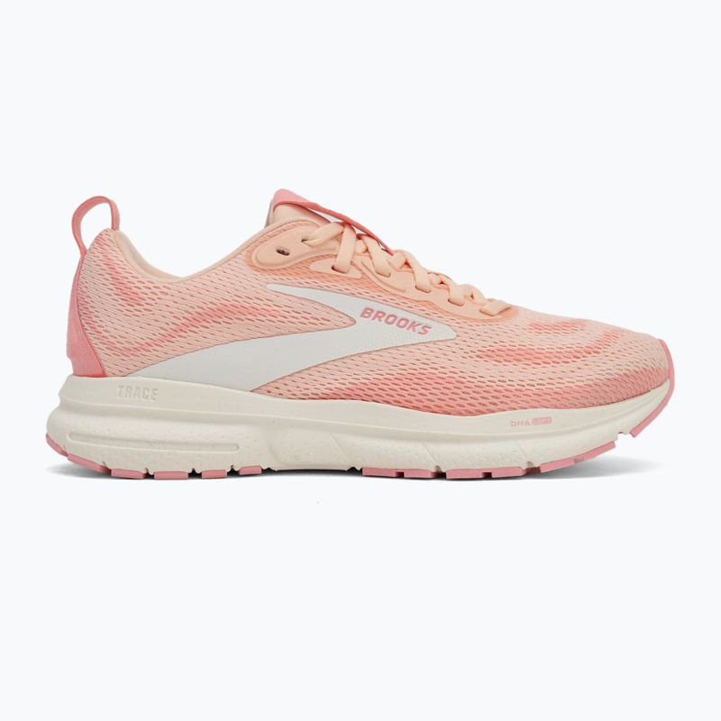 Laufschuhe Damen Brooks Trace 4 tropical peach/dianthus/ grey 2