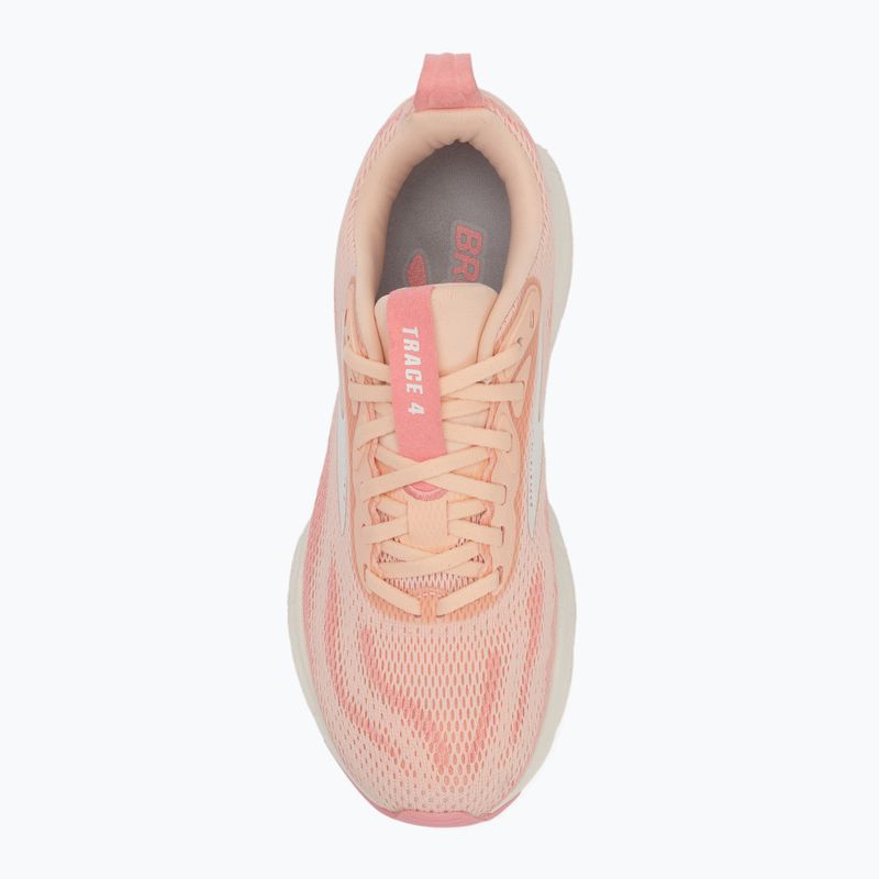 Laufschuhe Damen Brooks Trace 4 tropical peach/dianthus/ grey 5