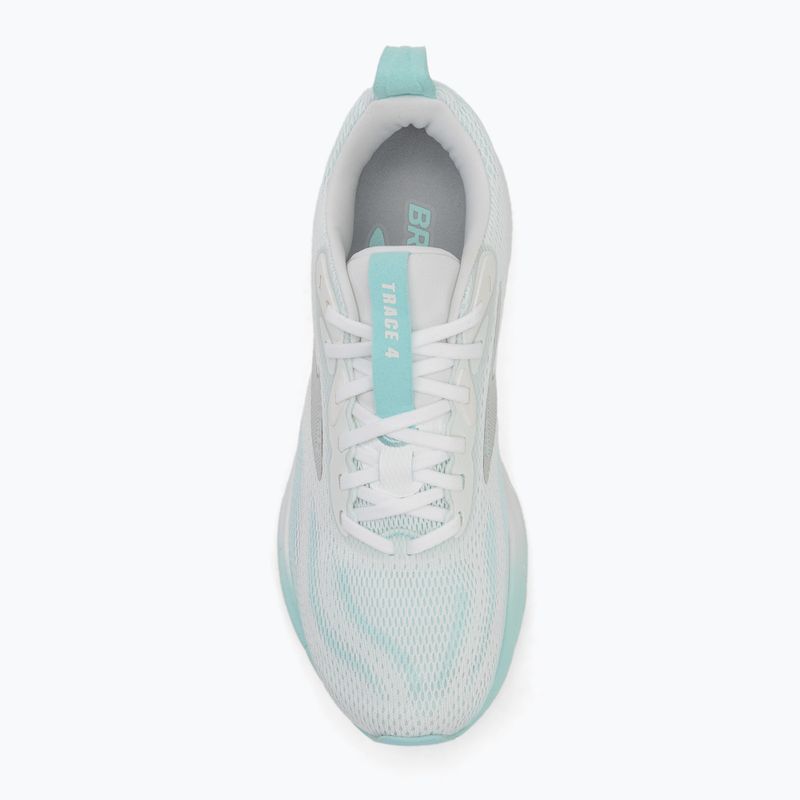 Laufschuhe Damen Brooks Trace 4 bright white/limpet/black 5