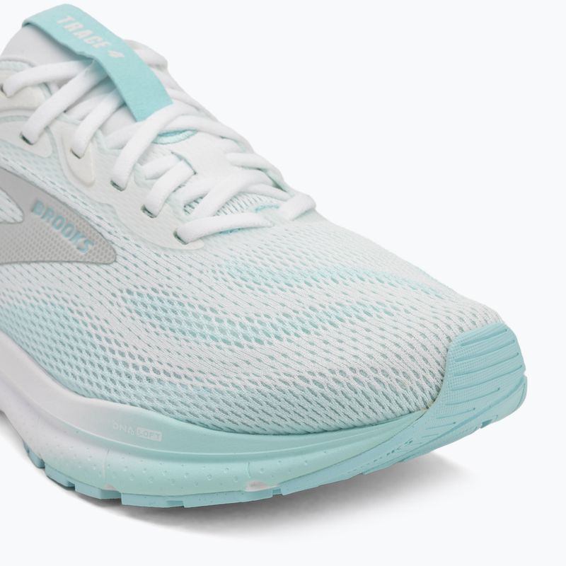 Laufschuhe Damen Brooks Trace 4 bright white/limpet/black 7