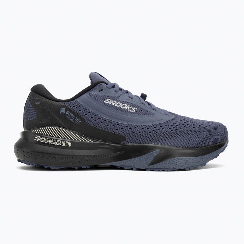 Herren-Laufschuhe Brooks Adrenaline GTS 24 GTX black/nighthadow/coconut 2