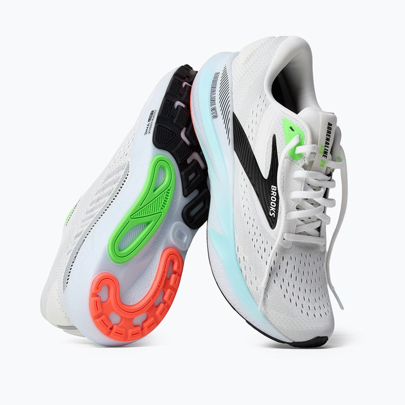 Laufschuhe Herren Brooks Adrenaline GTS 24 white/gecko/atomizer 9