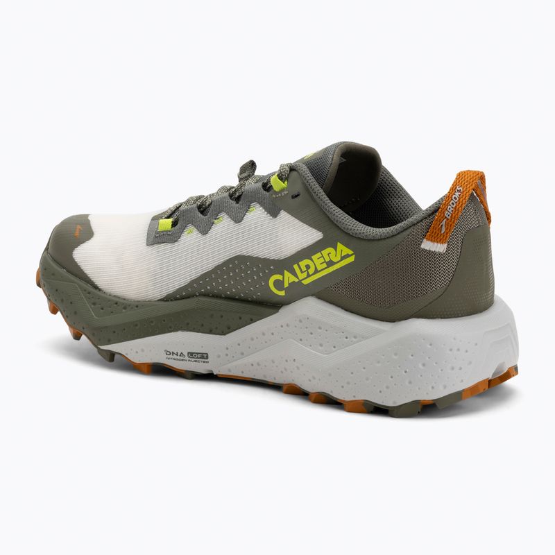 Herren-Laufschuhe Brooks Caldera 8 dusty olive/lime/oyster 3