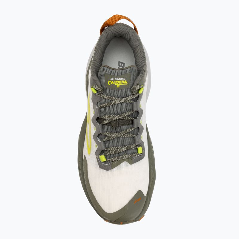Herren-Laufschuhe Brooks Caldera 8 dusty olive/lime/oyster 5