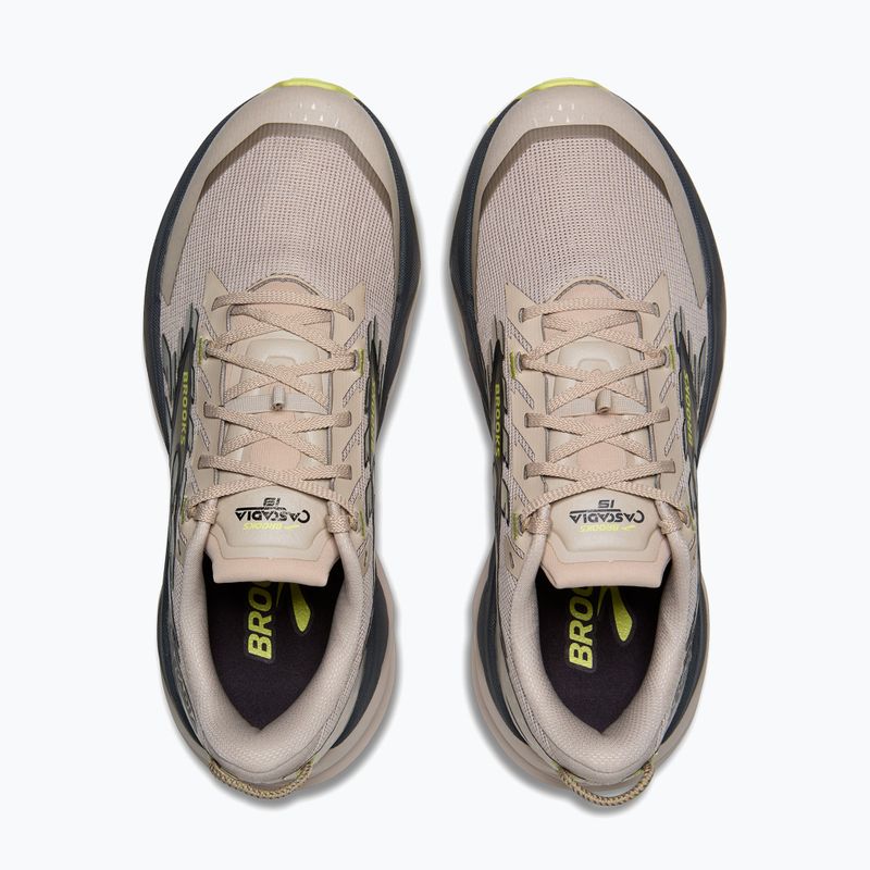 Laufschuhe Herren Brooks Cascadia 19 chateau/ebony/sunny lime 8