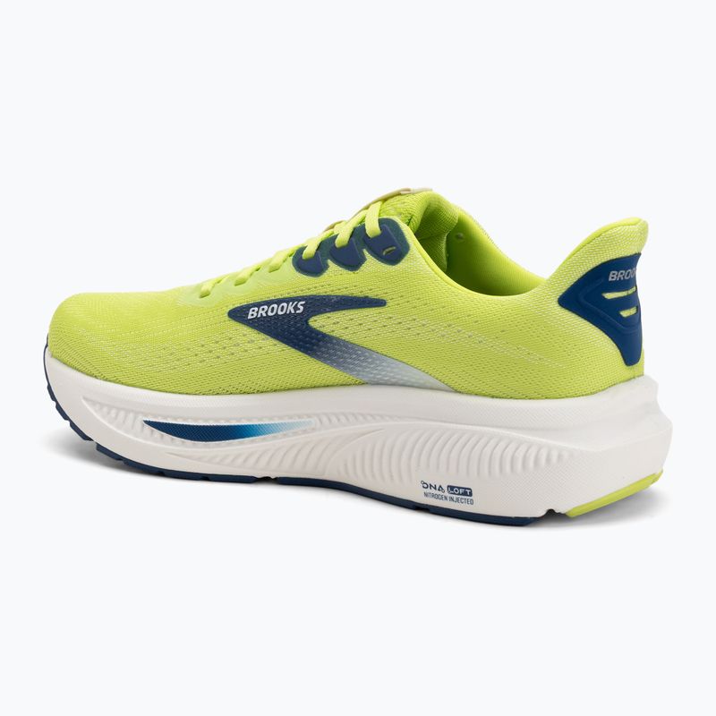 Laufschuhe Herren Brooks Ghost 17 acid lime/navy/white 3