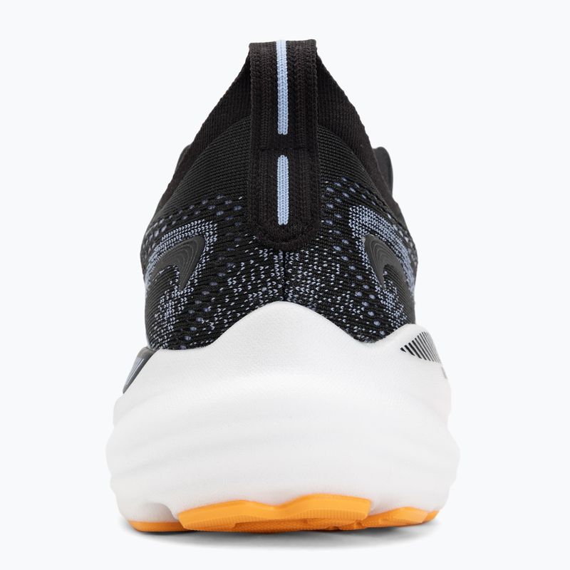 Laufschuhe Brooks Glycerin GTS 22 black/blue heron/orange 6