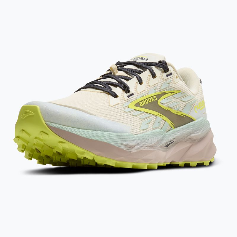 Damen-Laufschuhe Brooks Cascadia 19 coconut/misty blue/ebony 4